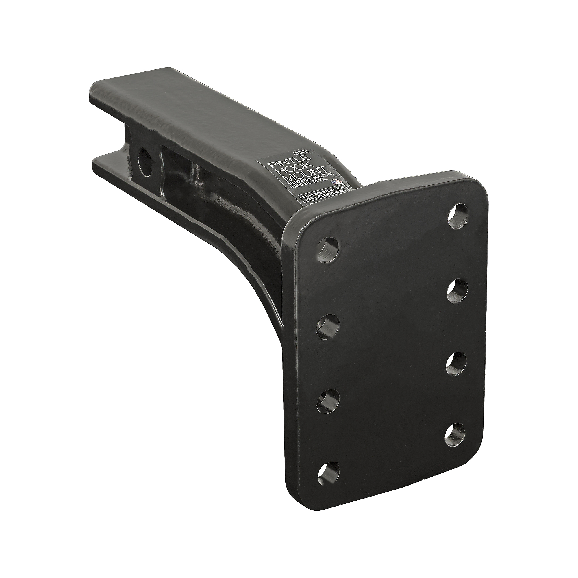 Buyers Products, 3-Position Pintle Mount Plate 2.5in. Hitch Reciever 20K MGTW, Model# PM25812